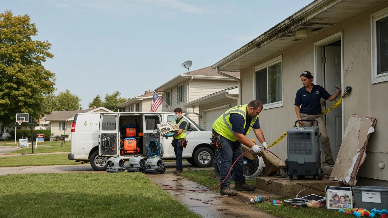 Water Damage Restoration in Luxemburg, IA near me